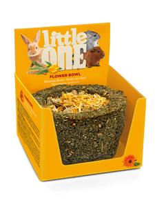 ליטל וואן חטיף צעצוע סלסלת פרחים למכרסמים Little One במשקל 120 גרם