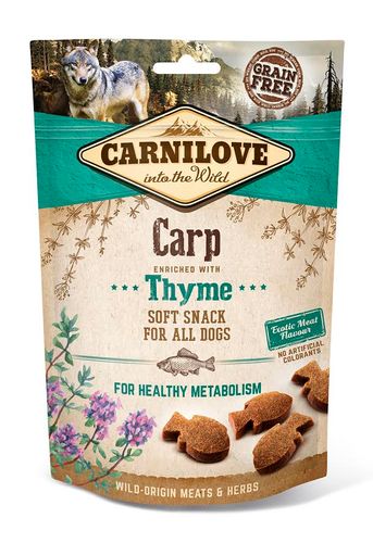 קרנילאב קרפיון וטימין חטיף לכלב CARNILOVE במשקל 0.2 ק