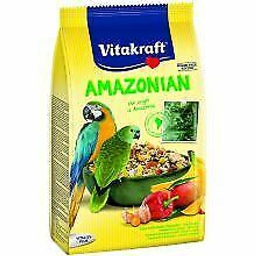 ויטקרפט תוכים אמזון Vitakraft במשקל 1 ק