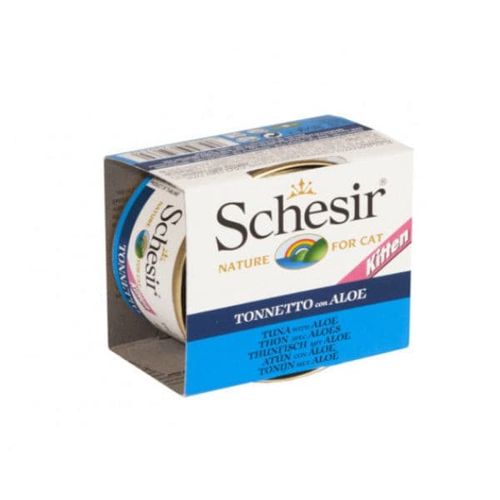 שזיר מעדן טונה עם אלוורה Schesir במשקל 85 גרם