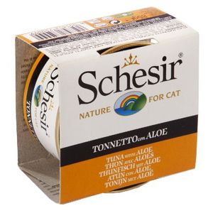 שזיר מעדן טונה עם אלוורה Schesir במשקל 85 גרם