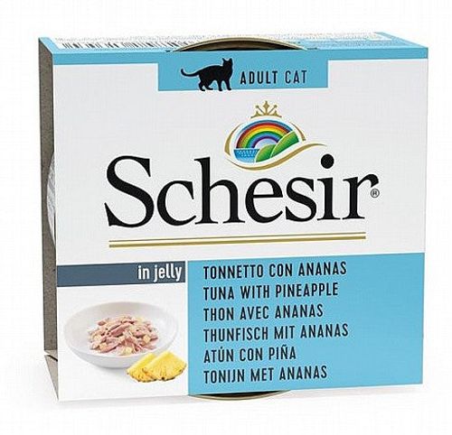 שזיר מעדן טונה עם אננס Schesir במשקל 85 גרם