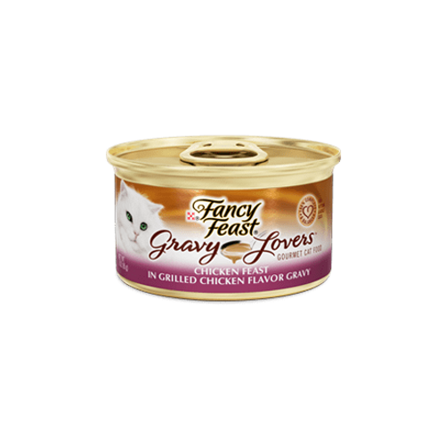 פנסי פיסט עוף ברוטב עשיר Fancy Feast במשקל 85 גרם