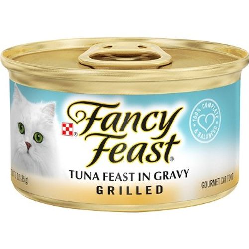 פנסי פיסט גריל טונה ברוטב Fancy Feast במשקל 85 גרם