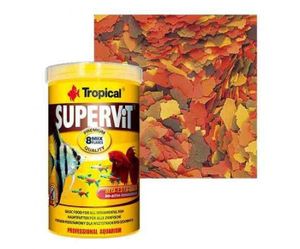 טרופיקל סופרויט דפדפים לדגי נוי Tropical SuperVit במשקל 200 גרם