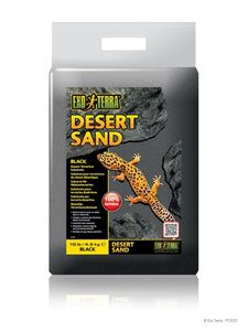 אקזוטרה חול מדברי שחור לזוחלים Exo Terra במשקל 4.5 ק"ג