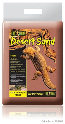 אקזוטרה חול מדברי אדום לזוחלים Exo Terra במשקל 4.5 ק