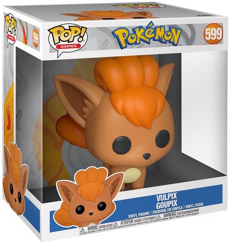 POP Jumbo: Pokemon- Vulpix(EMEA) - אריזה פגומה