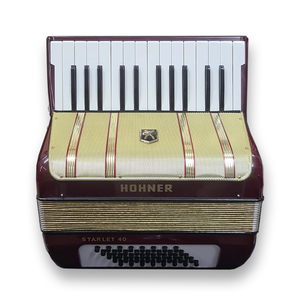 אקורדיון 40 בס כחדש Hohner Starlet 40