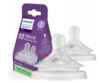זוג פטמות האכלה לבקבוקי Avent Natural Response - גילאי 6+, זרימה שלב 5