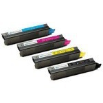 טונר מקורי כחול, אדום וצהוב OKI C5200 / C3200 / C3100 3K