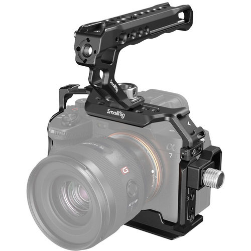 כלוב ייעודי כולל ידית למצלמת Smallrig Cage 3668 for Sony Alpha 7IV/A7SIII/A7RV