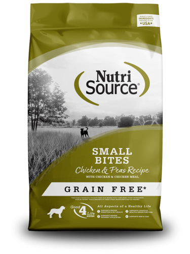 נוטרי סורס Nutri Source מזון לכלב בוגר גזע קטן ללא דגנים עוף 1.8 ק