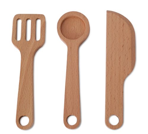 סט כלי בישול 7 חלקים מעץ 