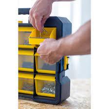אורגנייזר רב תא נישא 12 תאים+ידית+כפתור סגירה STANLEY FATMAX