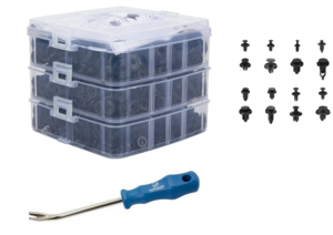 סט קליפסים לרכב 620 + חולץ ROHER TOOLS 1093251 