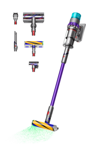שואב האבק האלחוטי רב העוצמה מכולם Dyson Gen5detect Absolute (Iron/Purple)
