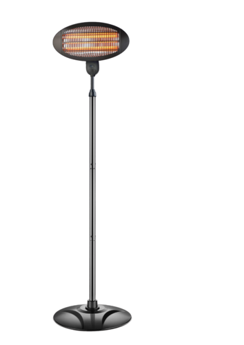 מקרן חימום אובאלי על חצובה 2000W OVAL HEATER