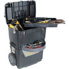ארגז כלים מטאור 2 קומות עם סגרי מתכת על גלגלים STANLEY