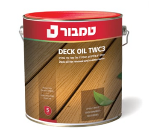 שמן דק טמבור שקוף 5 ליטר