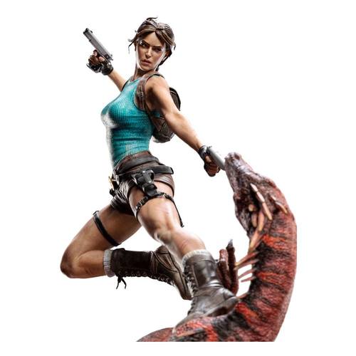 פסל אספנות גדול במהדורה מיוחדת Tomb Raider Statue 1:4 Lara Croft The Lost Valley - טומב ריידר לארה קרופט 80 ס