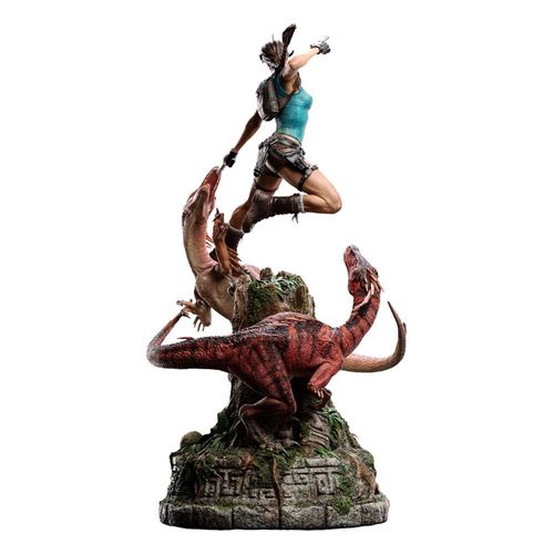 פסל אספנות גדול במהדורה מיוחדת Tomb Raider Statue 1:4 Lara Croft The Lost Valley - טומב ריידר לארה קרופט 80 ס