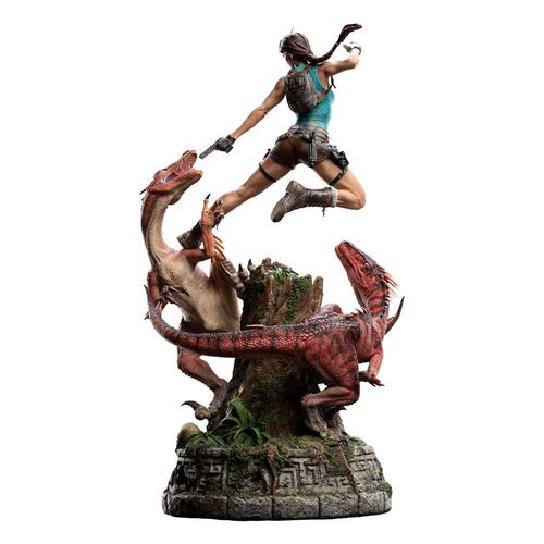 פסל אספנות גדול במהדורה מיוחדת Tomb Raider Statue 1:4 Lara Croft The Lost Valley - טומב ריידר לארה קרופט 80 ס