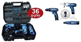 סט 3 כלים 10.8V עם 36 אביזרים HD-4099L