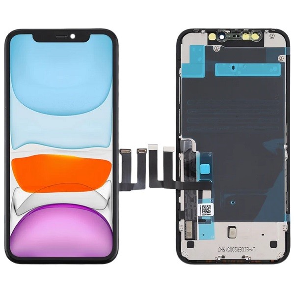 החלפת מסך LCD+מגע Apple iPhone 11 אפל