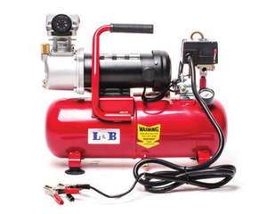 מדחס אויר 12V מקצועי עם מיכל 8 ליטר 112 ליטר/דקה