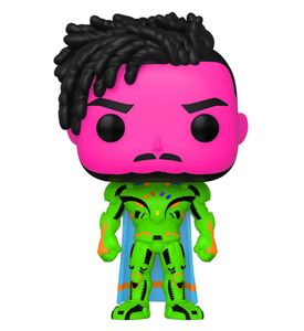 בובת פופ גדולה 25 ס"מ: Marvel - Infinity Killmonger (Black Light) - קילומונגור אינפיניטי