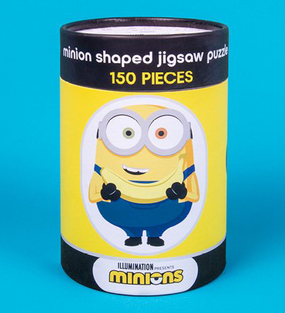 פאזל מיניון 150 חלקים Minions Puzzle in a Tube