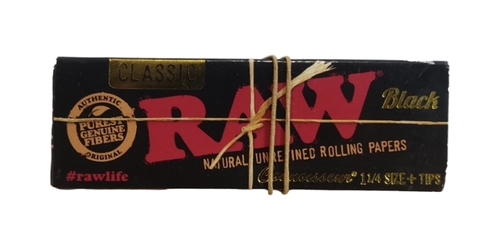 נייר RAW מדיום שחור + פילטר