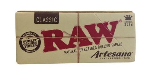 נייר RAW קינג + פילטר + מגש ARTESANO