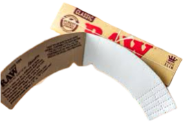 פנקס ניירות RAW MAESTRO פילטרים ירח רחב (tips)