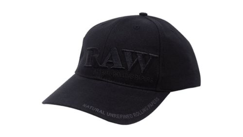 כובע RAW הדפס שחור