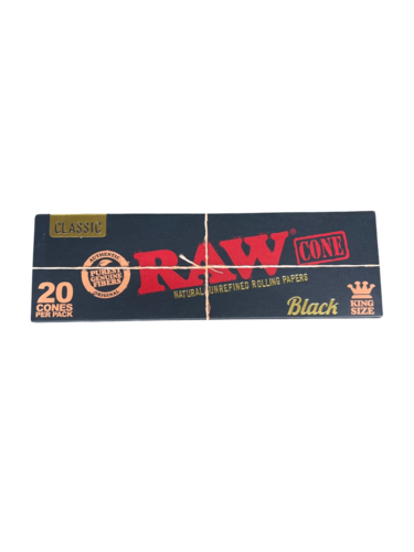 קונוסים    RAW black Classic קינג דק