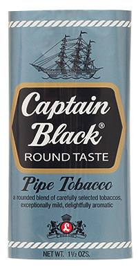 קפטן בלאק תכלת  captain black round taste