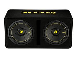 KICKER סאבוופר כפול DCWC122 + תיבה