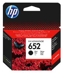 ראש דיו ‏שחור HP 652 F6V25AE