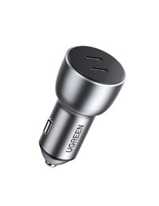 מטען לרכב כפול עם טעינה מהירה PD 40W USB-C