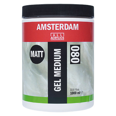 ג'ל מדיום מט Amsterdam 080 (1000 מ