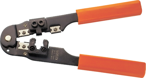 לוחץ תקעי רשת RJ-45 מתוצרת SAKAL.