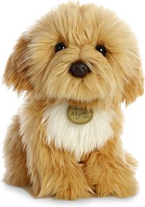 בובת פרווה נעימה במיוחד בגודל 18 ס"מ עשויה מחומרים ממוחזרים - פודל