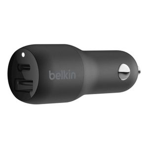 מטען כפול לרכב עם טעינה מהירה 30W