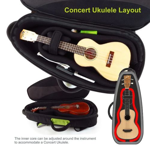 זוית נוספת Fusion Premium Soprano & Concert Ukulele Bag