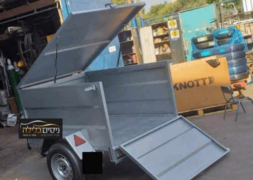 נגרר סגור 1.5X1.3X60 למשקל 750 ק