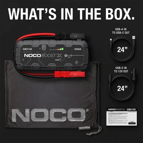 בוסטר התנעה אלקטרוני GBX155 NOCO