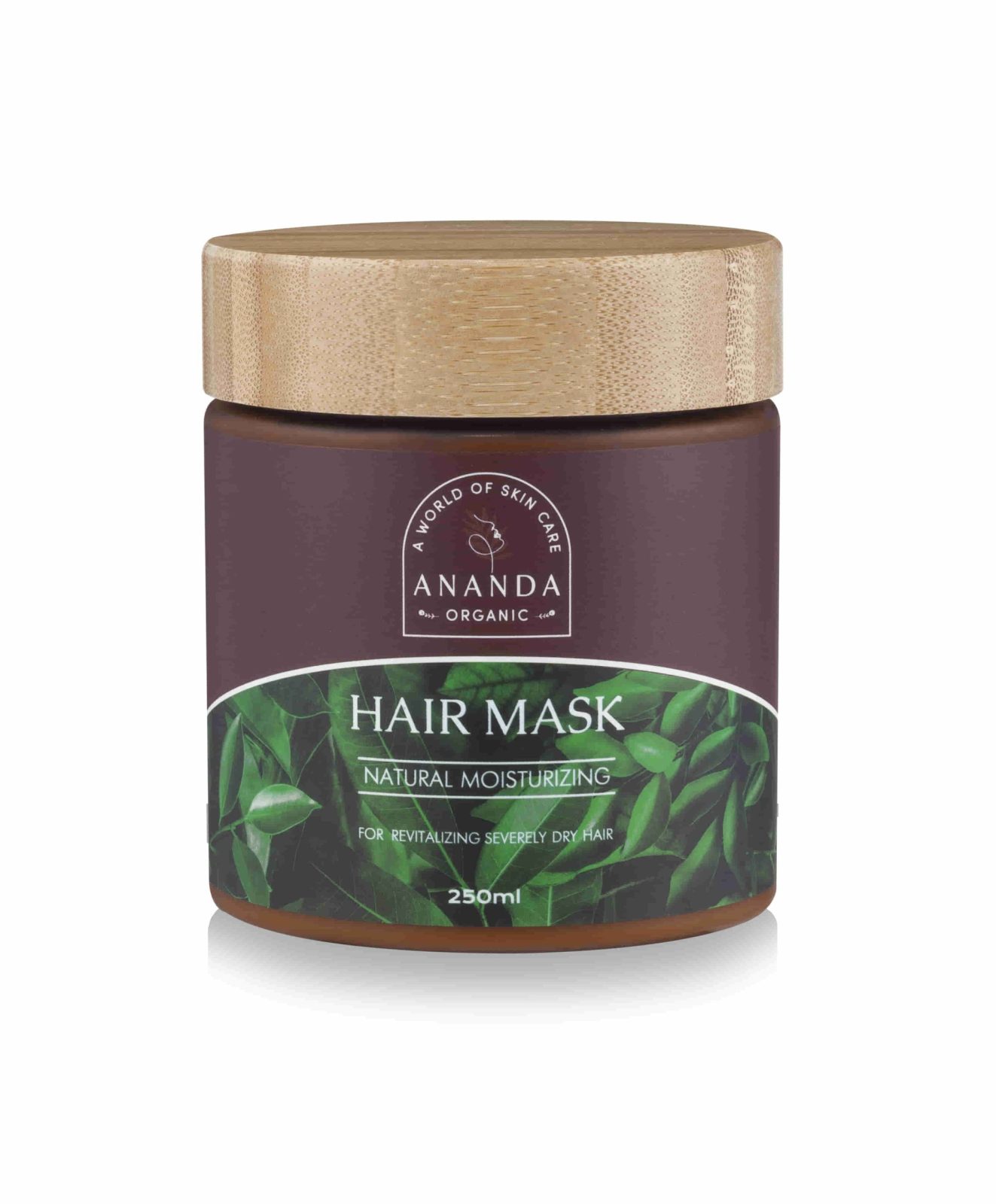 מסכת הזנה טבעית לשיקום השיער 250 מ"ל | Ananda Organic Hair Mask