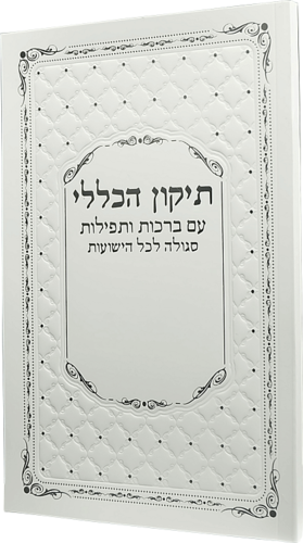 תיקון הכללי גדול בכריכה רכה